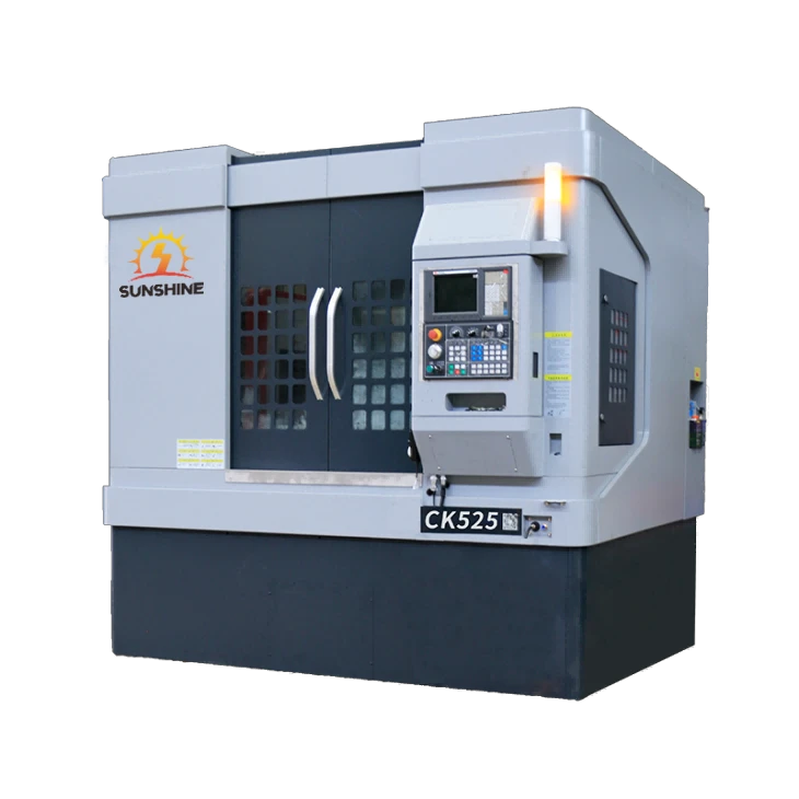 Dual-station CNC Lathe