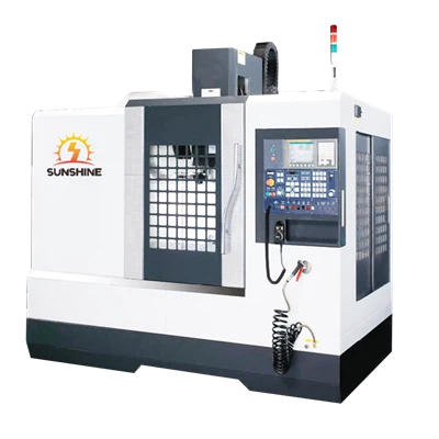 Vertikales Bearbeitungszentrum in Betrieb