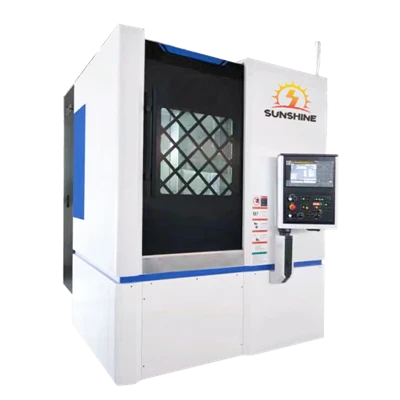 CNC-Vertikaldrehmaschine VTC70 bearbeitet scheibenförmige Werkstücke